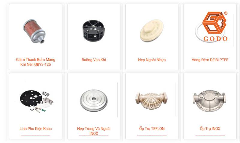 Mua phụ tùng máy bơm màng
