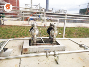 phụ tùng máy bơm màng khí nén godo